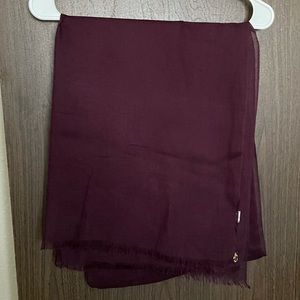 Calvin Klein purple scarf